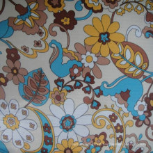 210d Ripstop Flowers PVC/PU Printed Polyester Fabric (XL-490-1)